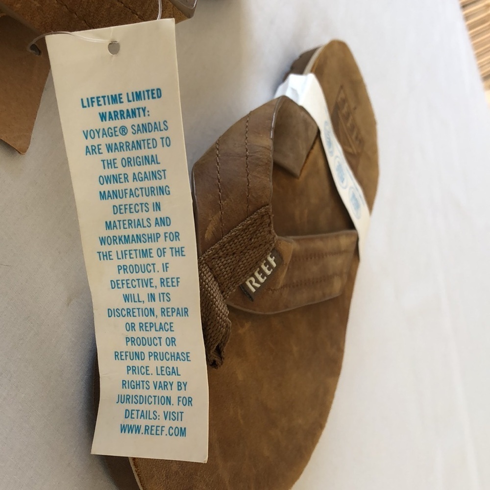 NWT Reef Voyage LE Waterproof Leather Sandals. - Picture 6 of 8